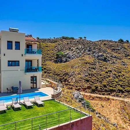 Lia With Private Eco Pool - Amazing View Apartment Chania (Crete)