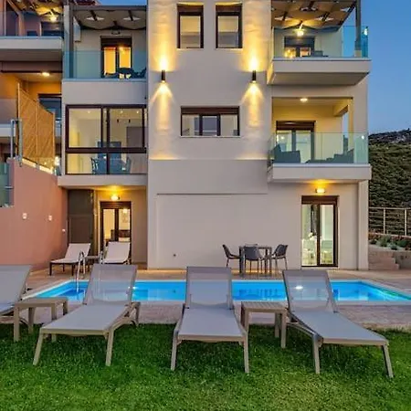 Lia With Private Eco Pool - Amazing View Apartment